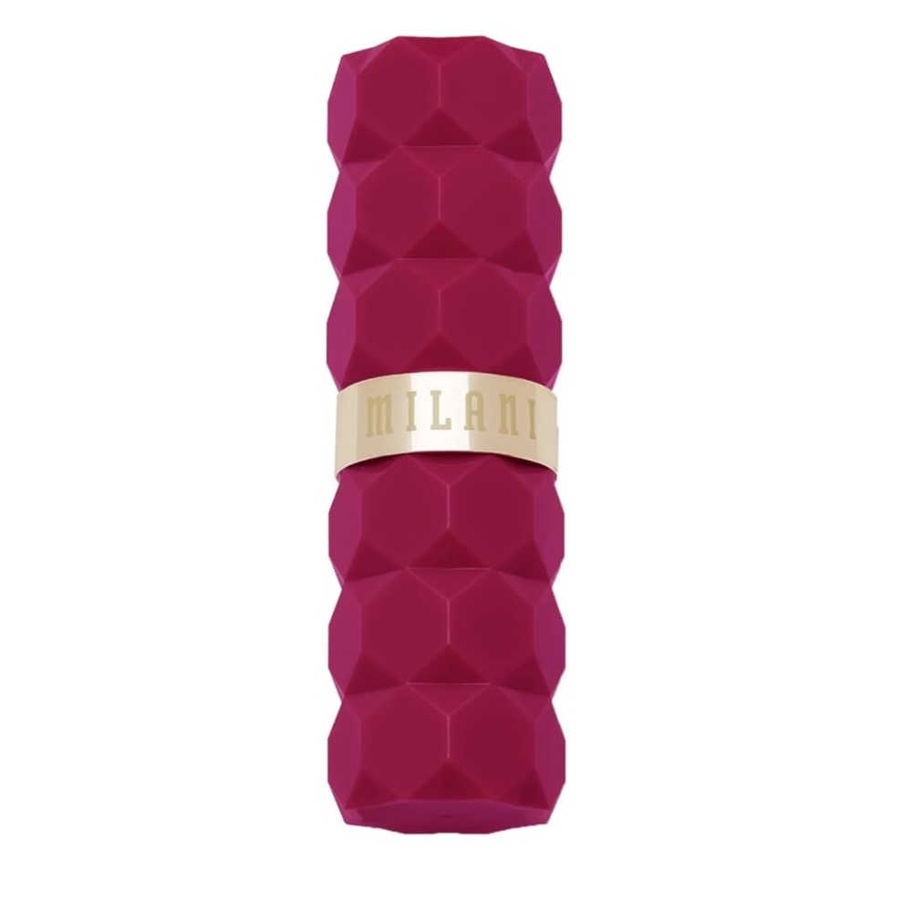 Milani Deep Red (Dhalia) Lipstick with Gold Band